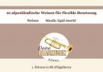10 alpenländische Weisen - 1. Stimme in B (Flügelhorn) 