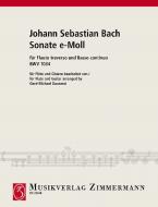 Sonate e-Moll BWV 1034 Download
