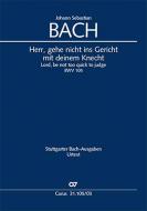 Herr, gehe nicht ins Gericht mit deinem Knecht Standard