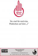 Sie sind für mich das Pünktchen auf dem 'i' 