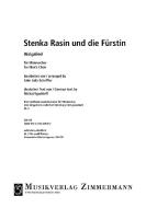 Stenka Rasin und die Fürstin Standard