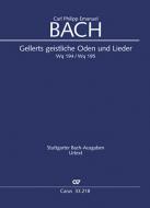 C.P.E. Bach: Geistliche Oden und Lieder [Gellert] Standard