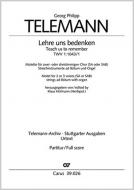 Lehre uns bedenken TVWV1:1043 