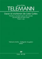 Daran ist erschienen die Liebe Gottes TVWV1:165 Standard