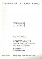 Konzert in A-Dur für Viola da Gambe 