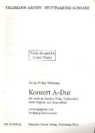 Konzert in A-Dur für Viola da Gambe 