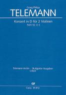 Konzert in D-Dur für 2 Violinen TVWV52 