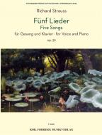 5 Lieder op. 39 