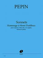 Sonnets - Hommage à Henri Dutilleux 