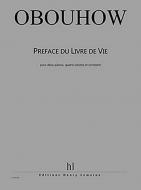 Préface du Livre de Vie 