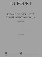 Le Mani del violinista d'après Giacomo Balla 