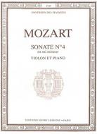 Sonate no. 4 en Mi min. 