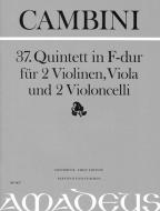 37. Quintet in F-dur 