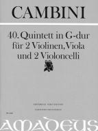 40. Quintet in G-dur 