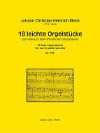 18 leichte Orgelstücke 
