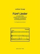 Fünf Lieder aus dem Zyklus 'Laterne, Nacht und Sterne' 