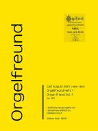 Orgelfreund Heft 1 op. 160 