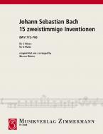 15 zweistimmige Inventionen BWV 772-786 Download