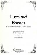 Lust auf Barock für Akkordeon Solo 