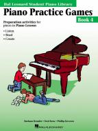 Hal Leonard Student Piano Library: Piano Practice Games Book 4 