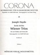 Sechs leichte Wiener Trios Standard