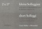 2 X 17 leichte Solfeggien 