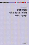Dictionary of Musical Terms in Four Languages 