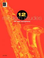 12 Modern Etudes For Solo Saxophone 