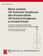 100 Technische Paraphrasen über Kreutzer-Etüden 1 Heft 1b Standard