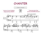 Chanter 