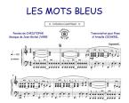 Les mots bleus 