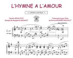 L'hymne à l'amour 