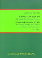 Konzert G-Dur RV 492 