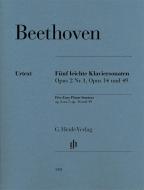 5 leichte Klaviersonaten 