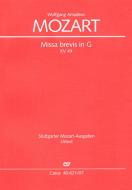 Missa brevis in G-Dur KV49 