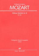 Missa brevis in d-Moll KV65 