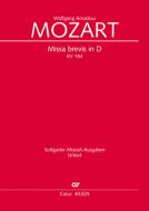 Missa brevis in D-Dur KV194 Standard