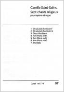 Sieben geistliche Stücke für Sopran und Orgel 