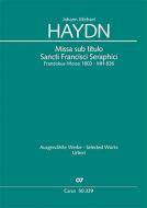 Missa sub titulo Sancti Francisci Seraphici Standard