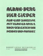 4 Lieder op. 2 