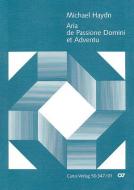 Aria de Passione Domine et Adventu 