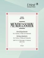 Streichquintette MWV R 21, MWV R 33 