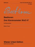 Drei Klaviersonaten WoO 47 