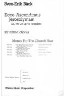 Ecce Ascendimus Jerosolymam 