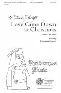 Love Came Down At Christmas 