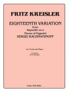 Eighteenth Variation 