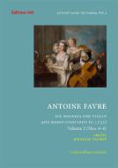 Six Sonatas for Violin and Basso Continuo 