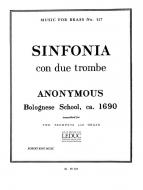 Sinfonia Con Due Trombe 