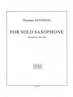 For Solo Saxophone 8th Grade 