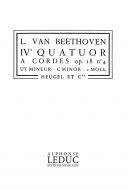 Quatuor à Cordes No. 4 Op. 18 No. 4 